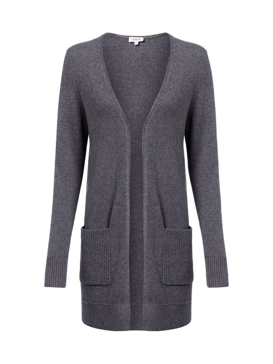 s.Oliver Strickhülle Damen Baumwolle meliert