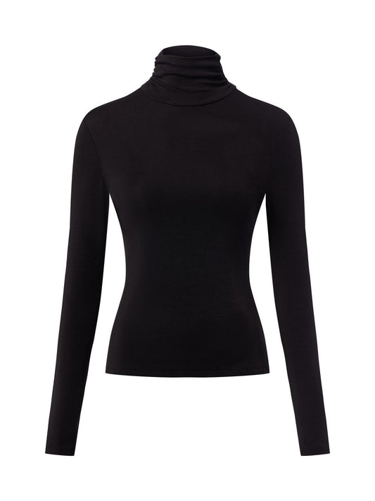 BOSS Langarmshirt Damen Lyocell