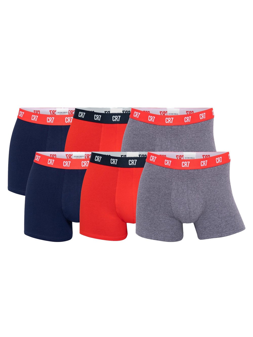 CR7 Boxershort 6er Pack Herren Baumwolle