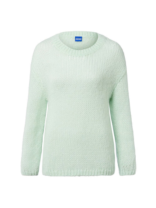 HUGO Grobstrickpullover mit Alpaka-Anteil Damen