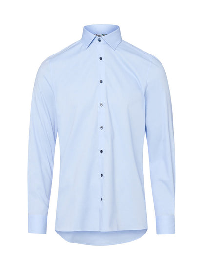 OLYMP Level Five Hemd Herren Slim Fit Baumwolle gemustert