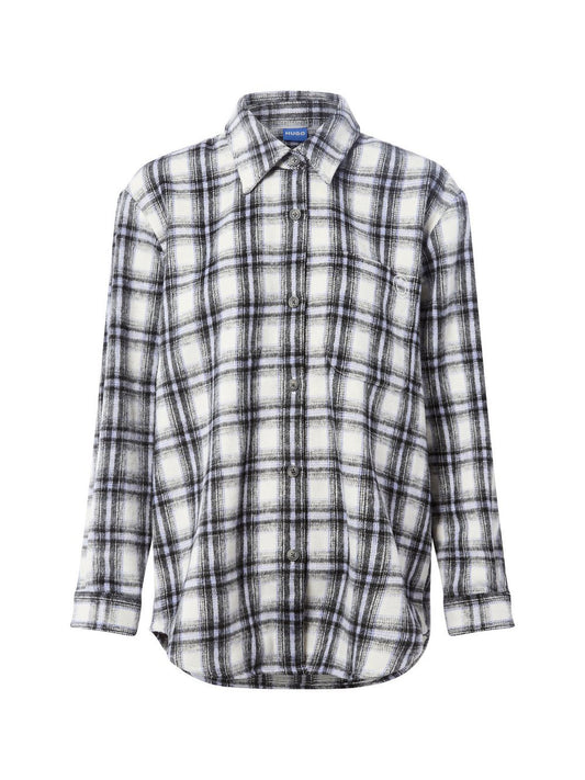 HUGO Flanellhemd Damen kariert