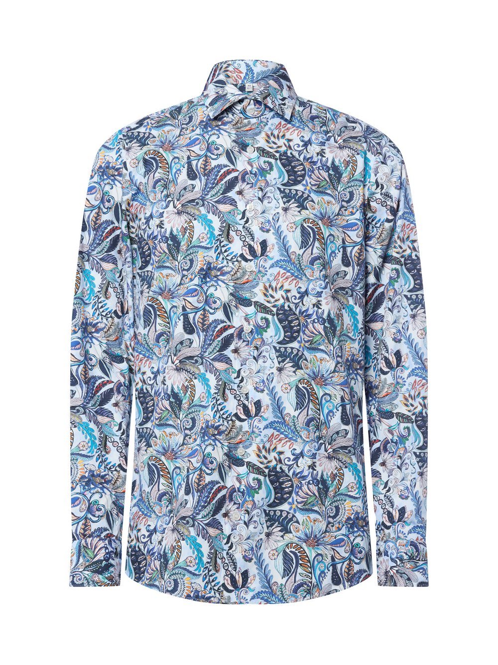 OLYMP Level Five Hemd Herren Slim Fit Baumwolle gemustert