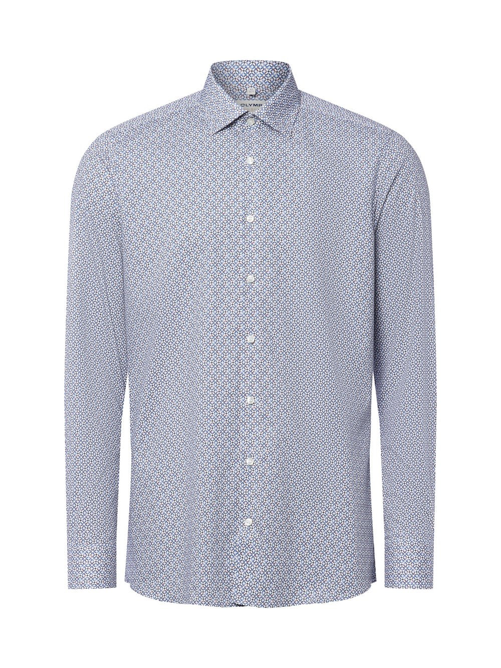 OLYMP Level Five Businesshemd Herren Slim Fit Baumwolle gemustert