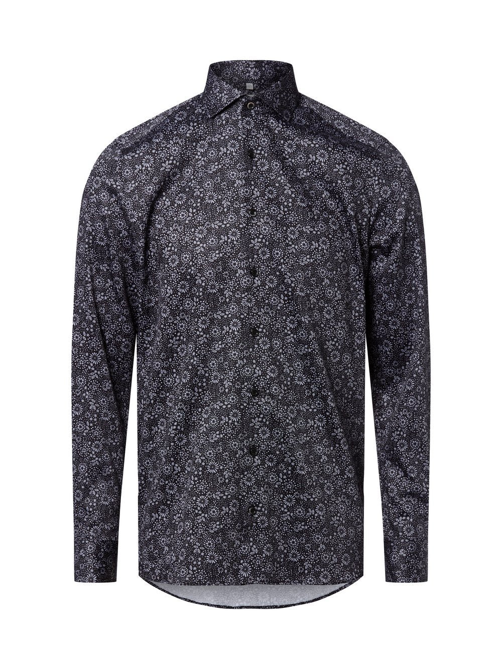 OLYMP Level Five Businesshemd Herren Slim Fit Baumwolle gemustert