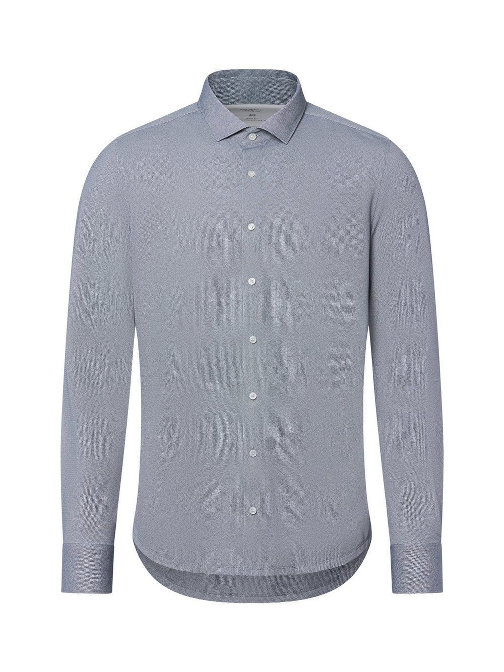 OLYMP Level Five Businesshemd Herren Slim Fit Polyamid gemustert