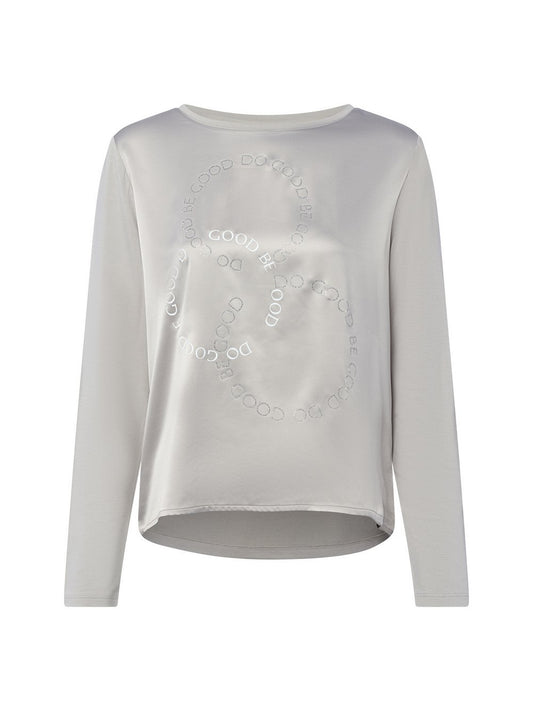 Monari Langarmshirt Damen Viskose bedruckt