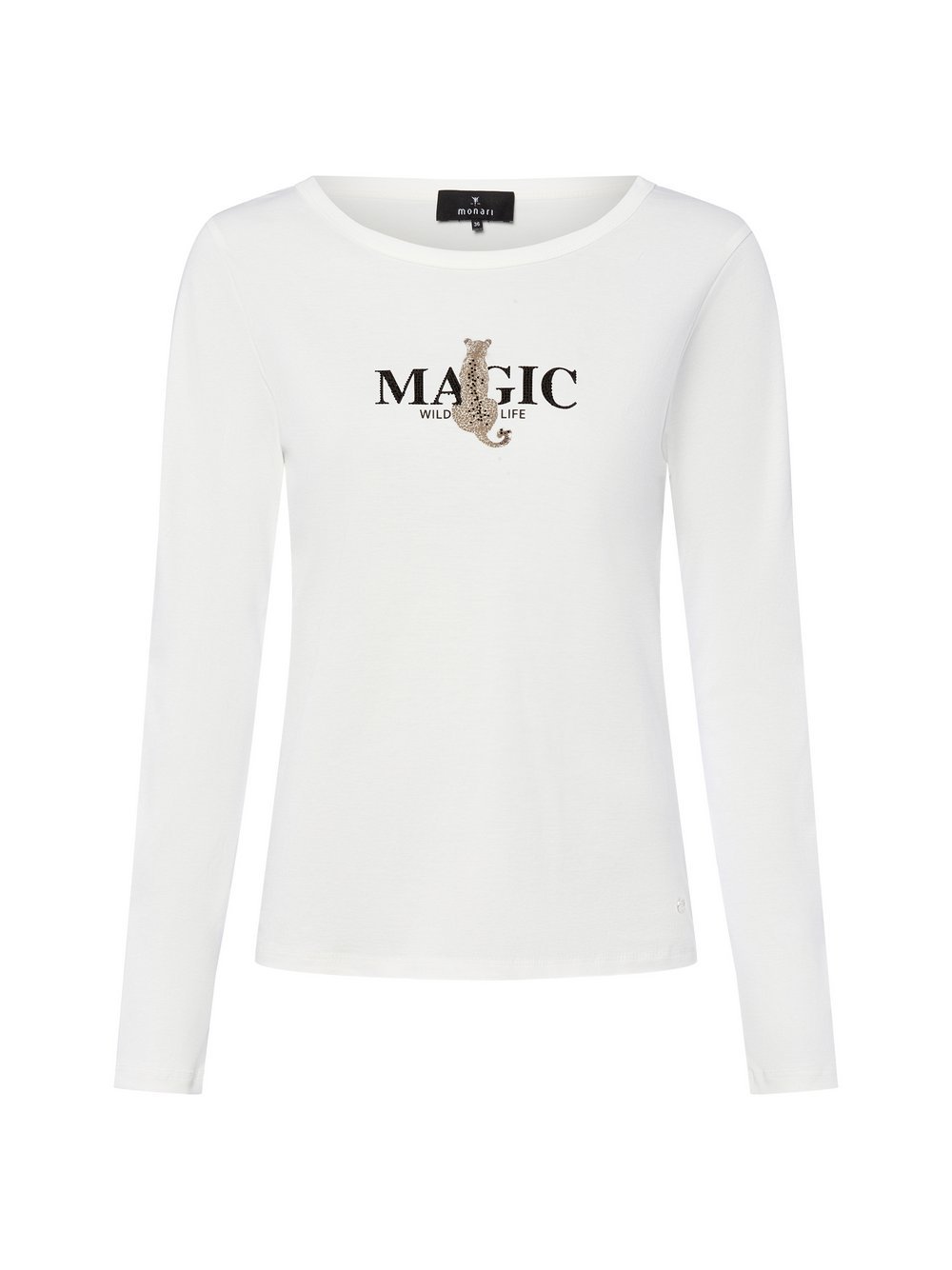 Monari Langarmshirt Damen Baumwolle bedruckt