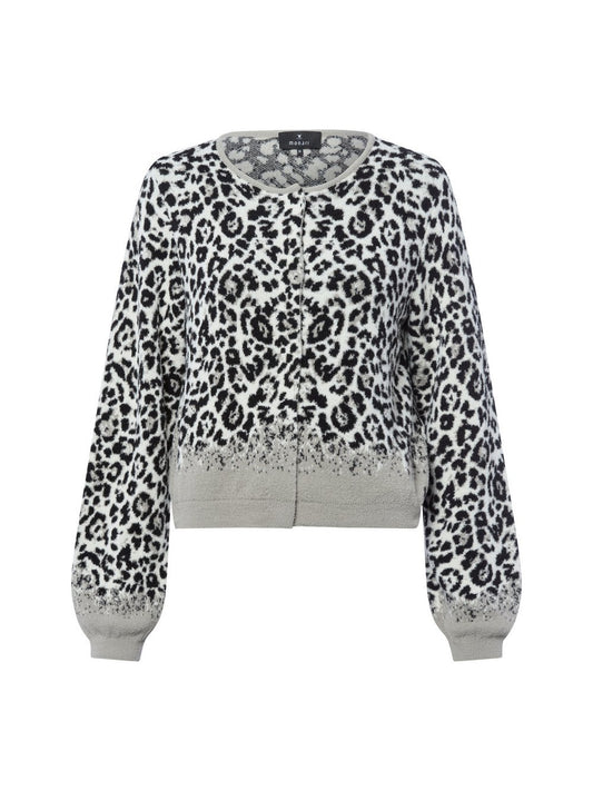 Monari Strickjacke Damen Feinstrick gemustert