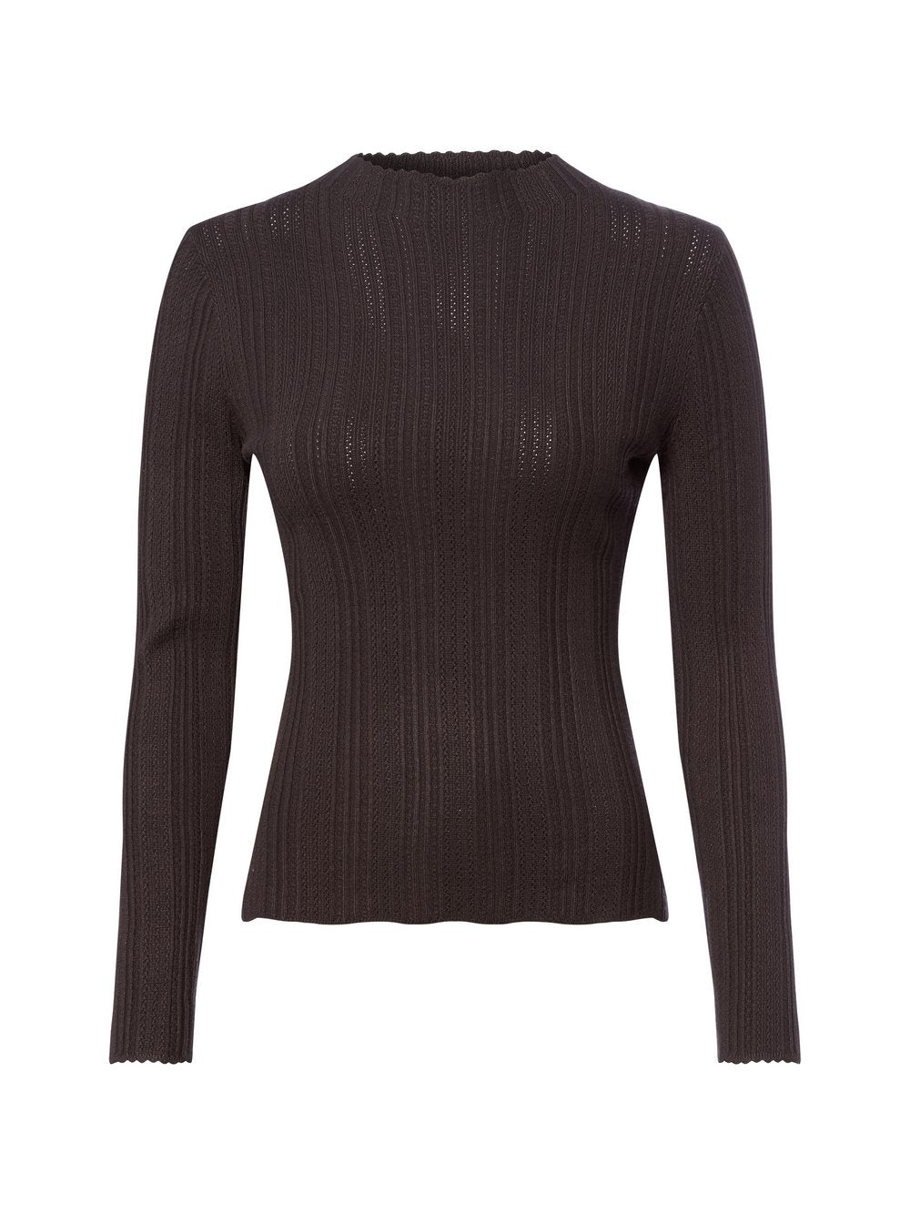 Marie Lund Lochstrick-Pullover Damen Viskose