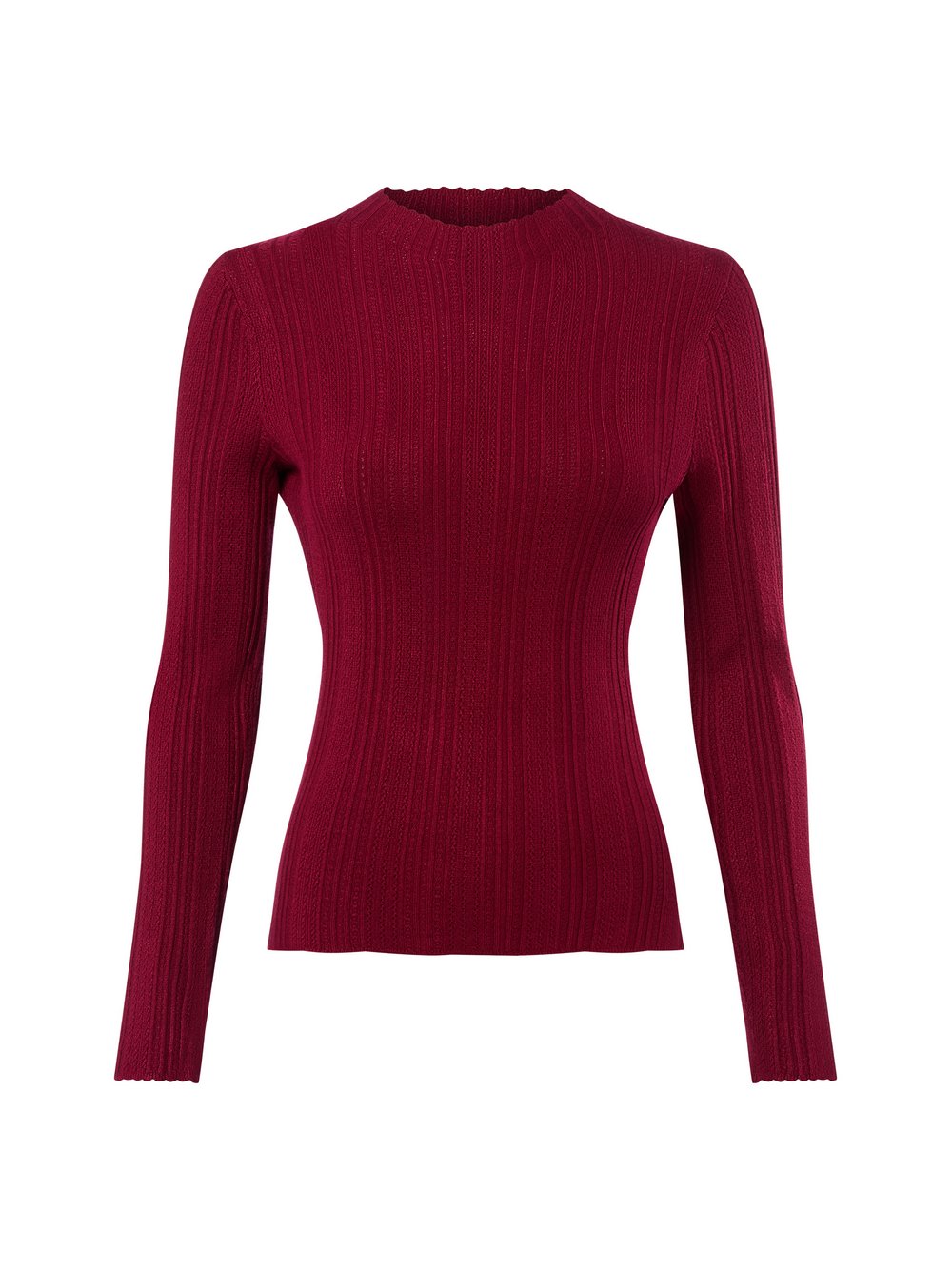 Marie Lund Lochstrick-Pullover Damen Viskose