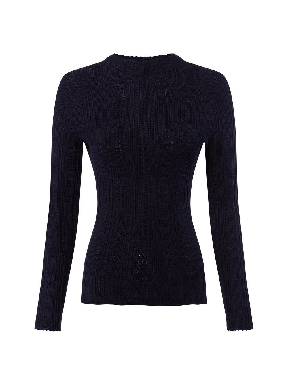 Marie Lund Lochstrick-Pullover Damen Viskose