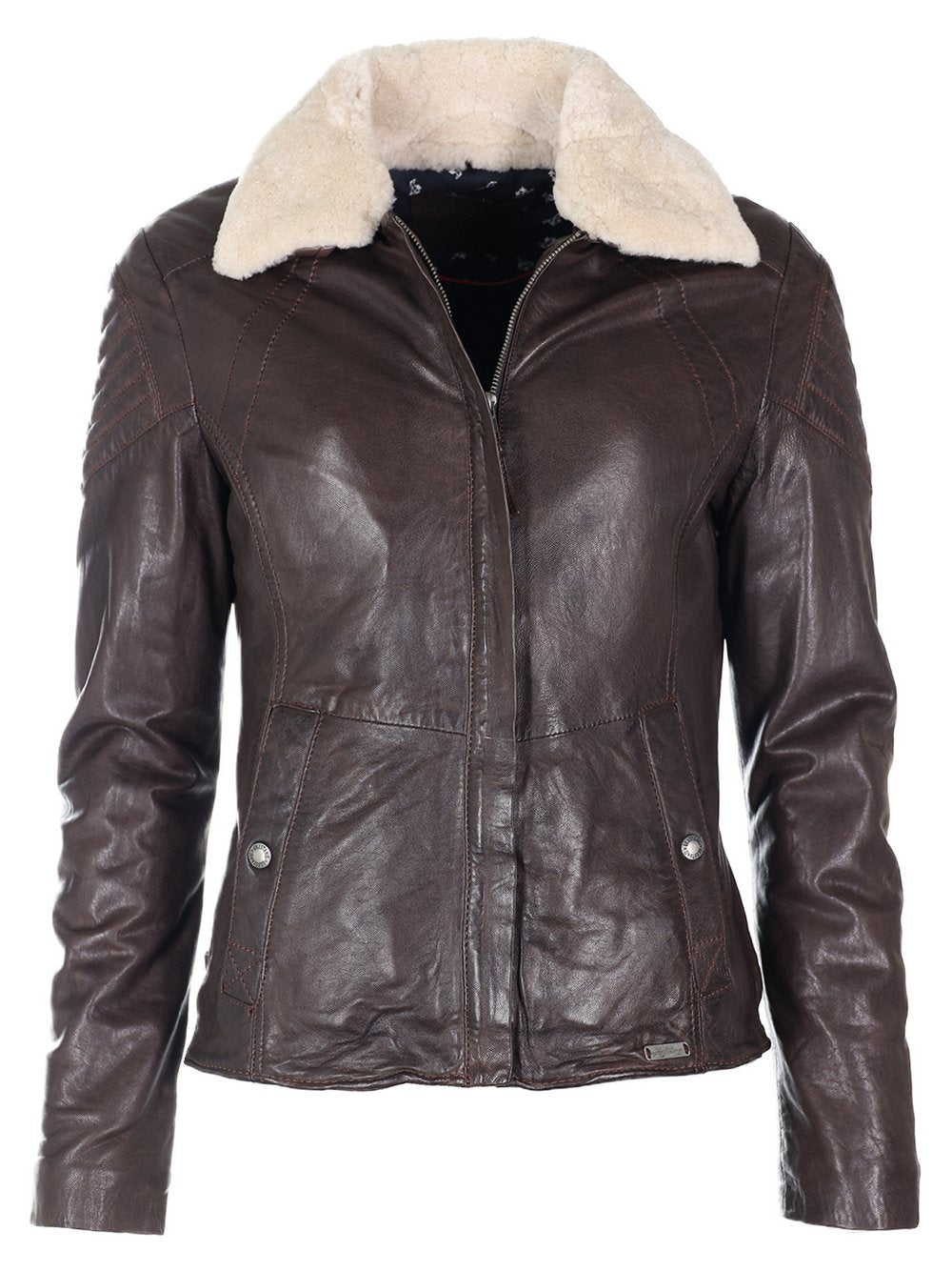Mustang Lederjacke Damen