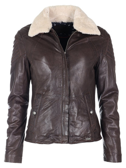 Mustang Lederjacke Damen