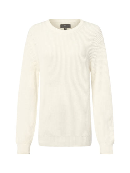 Nils Sundström Strickpullover Herren Baumwolle strukturiert