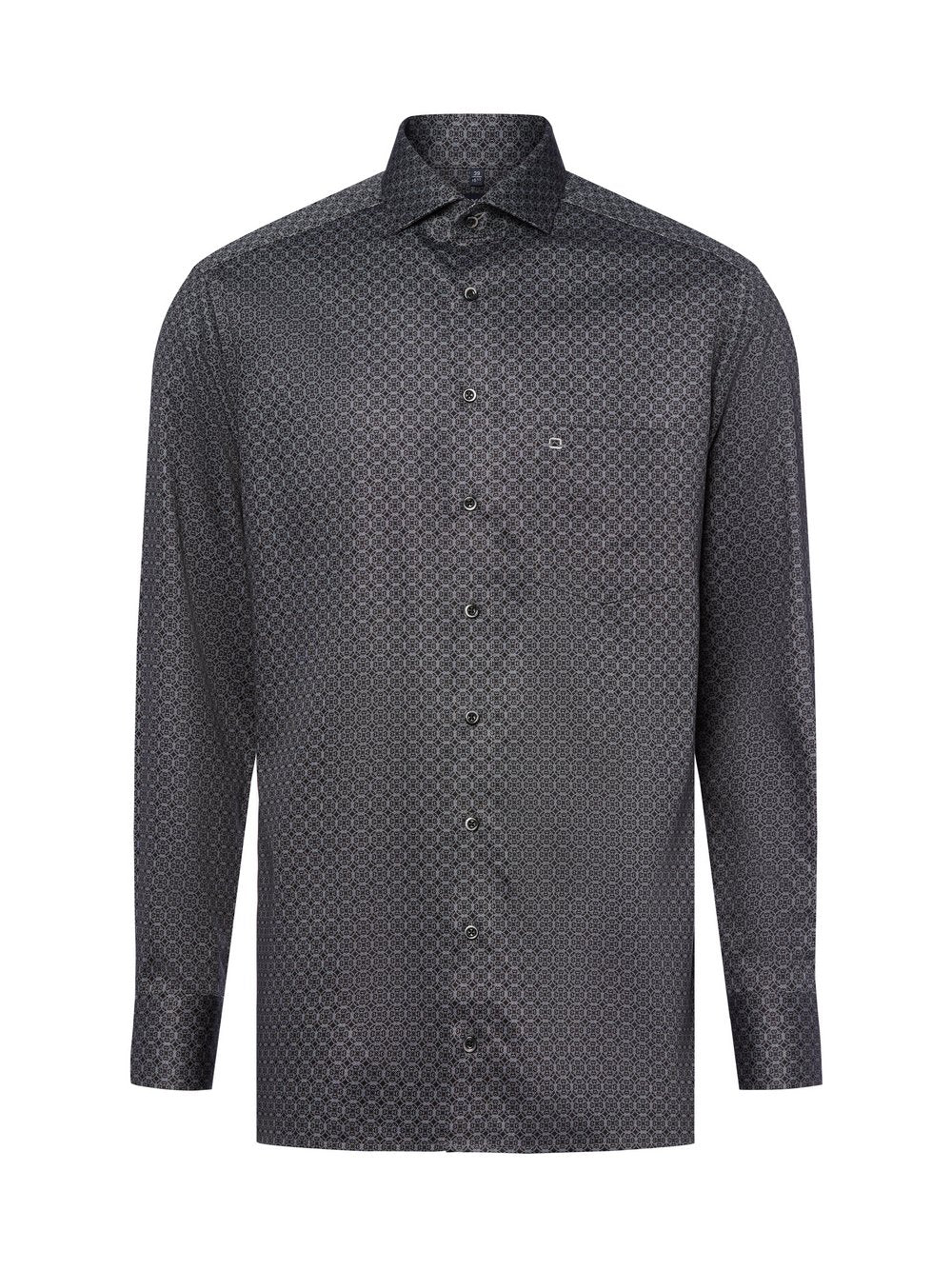 OLYMP Luxor modern fit Hemd Herren Baumwolle gemustert