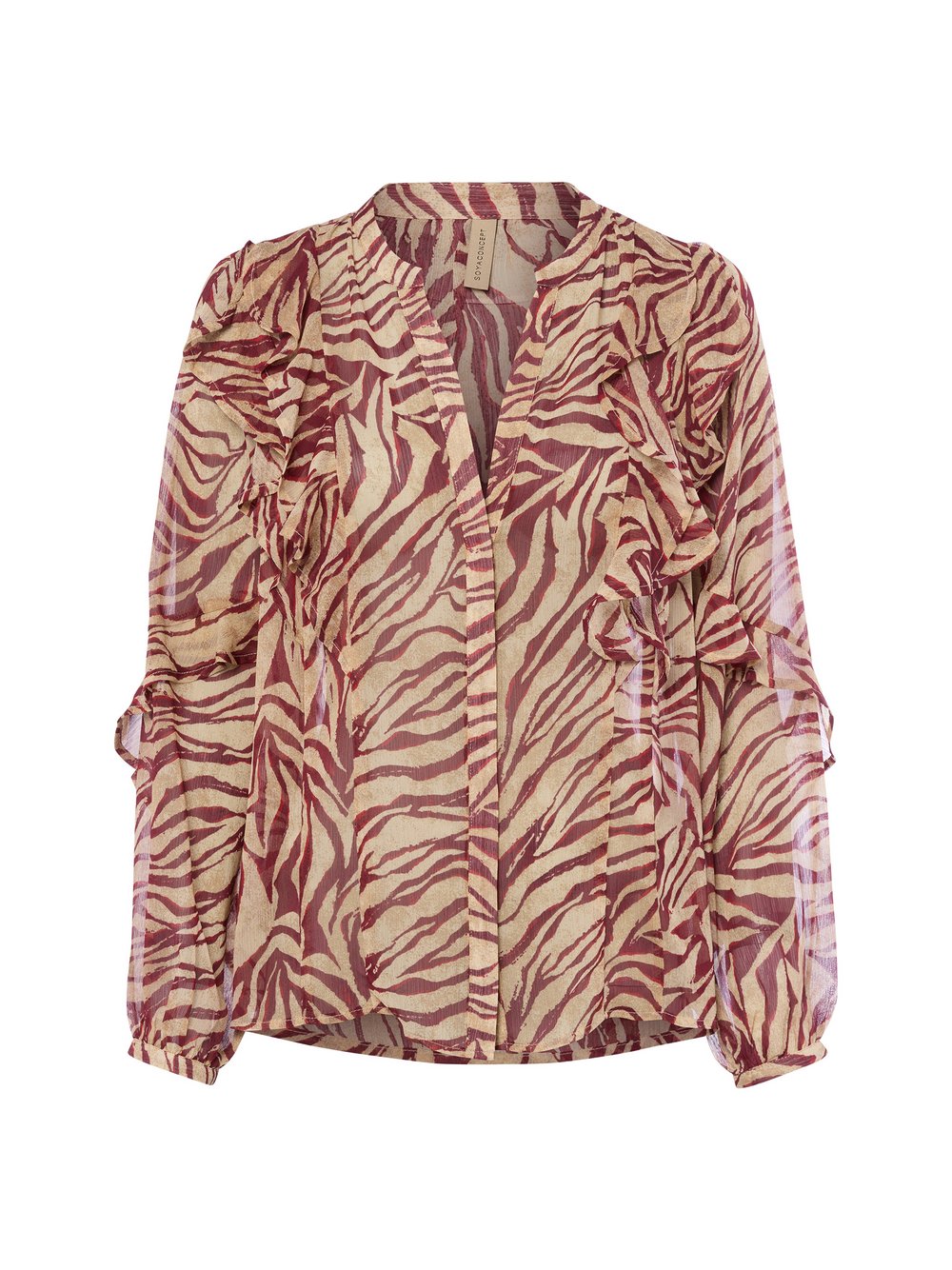 soyaconcept® Blusenshirt Damen gemustert