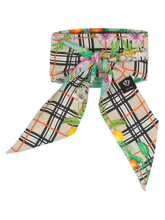 Fraas Schal Damen Seide kariert