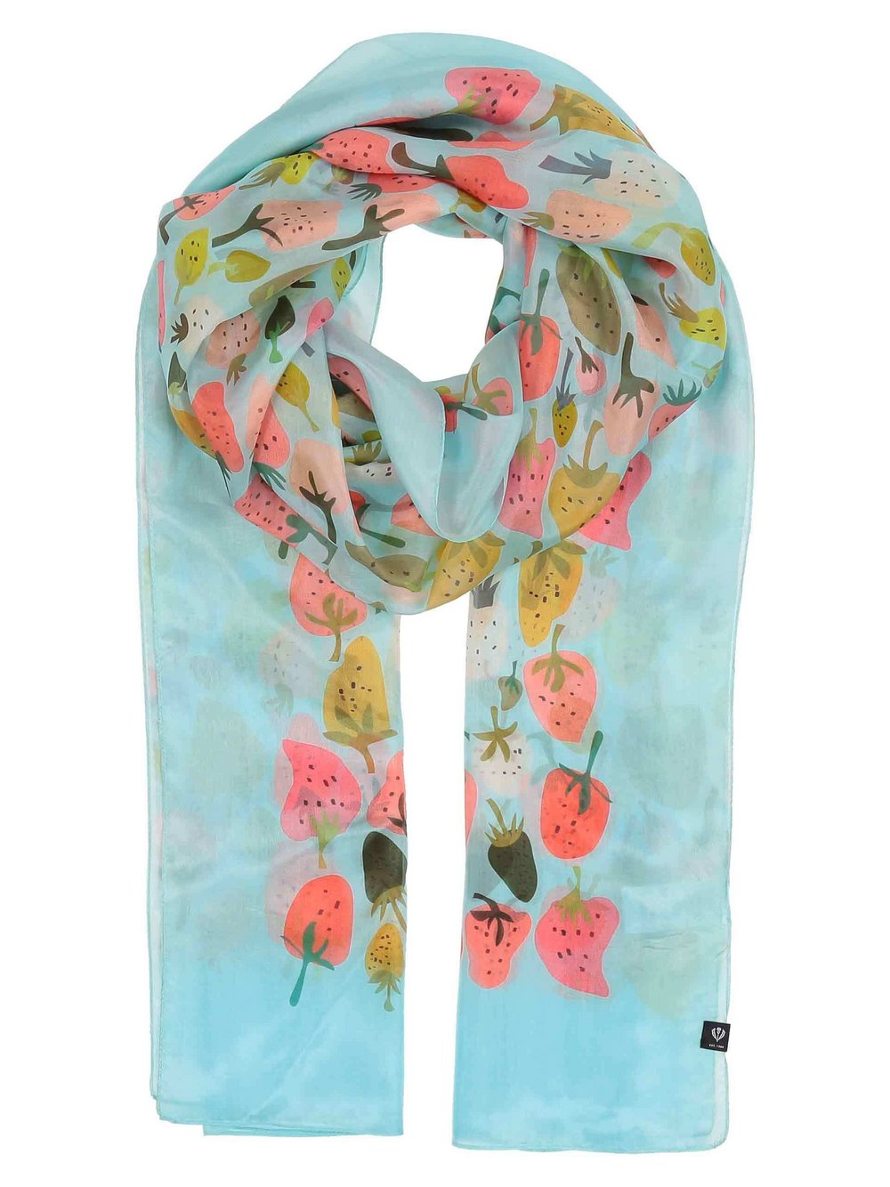 Fraas Stola Damen Seide gemustert