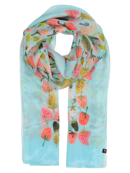 Fraas Stola Damen Seide gemustert