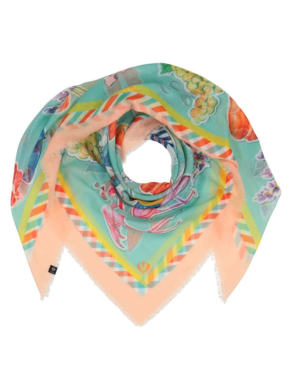 Fraas Tuch Damen gemustert