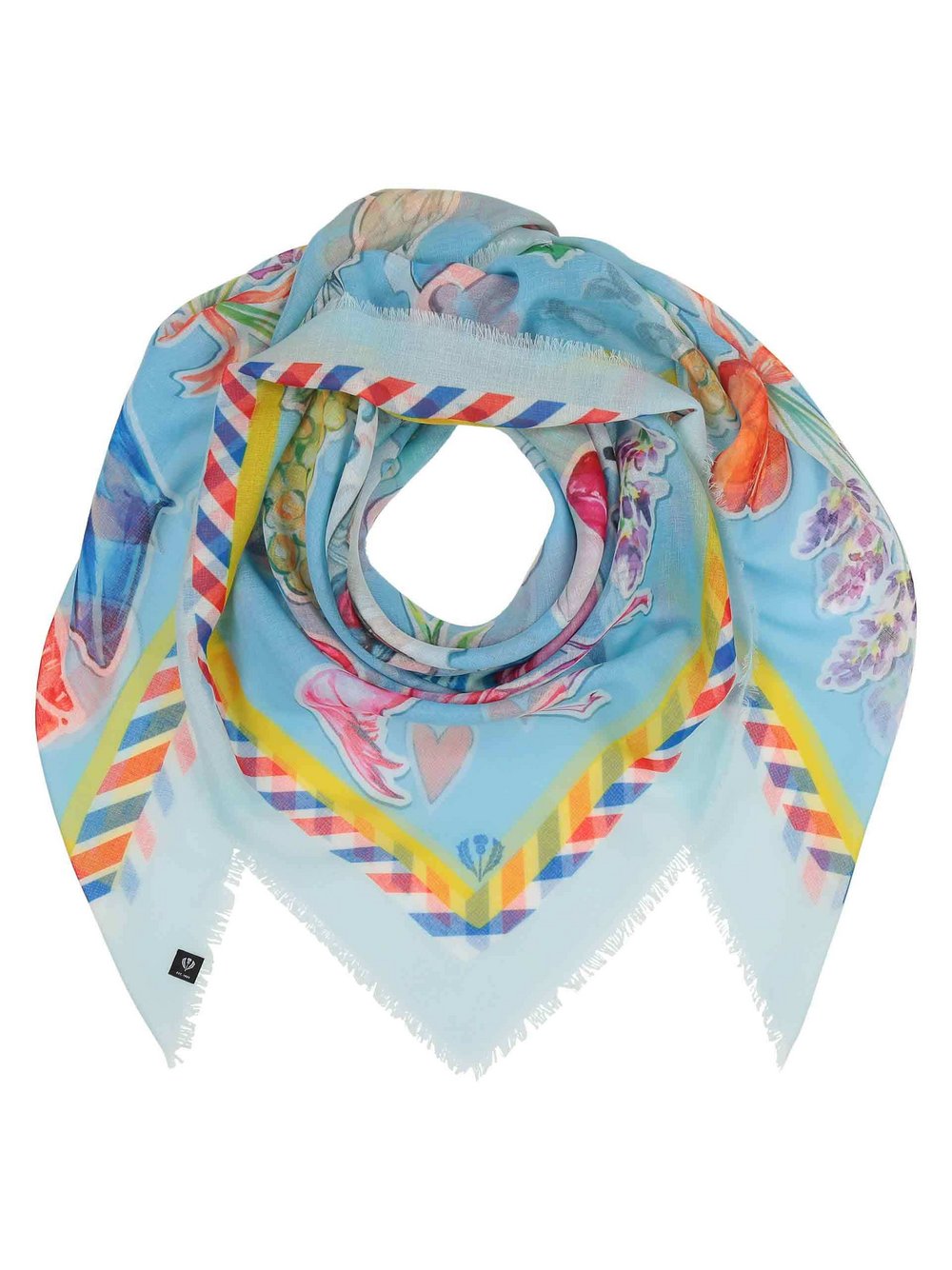 Fraas Tuch Damen gemustert