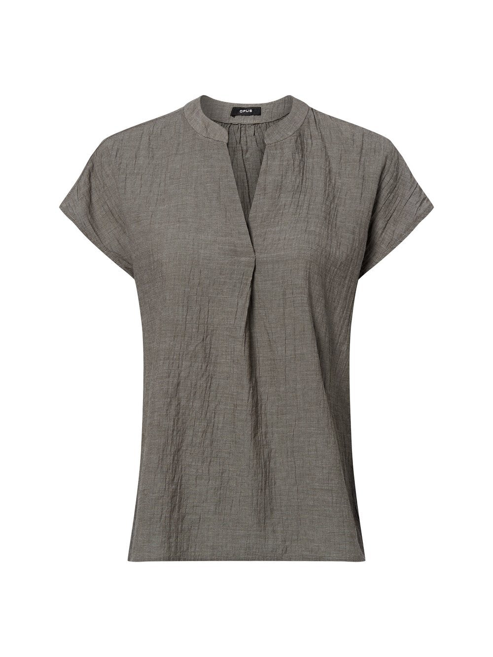 Opus Blusenshirt Damen Baumwolle meliert