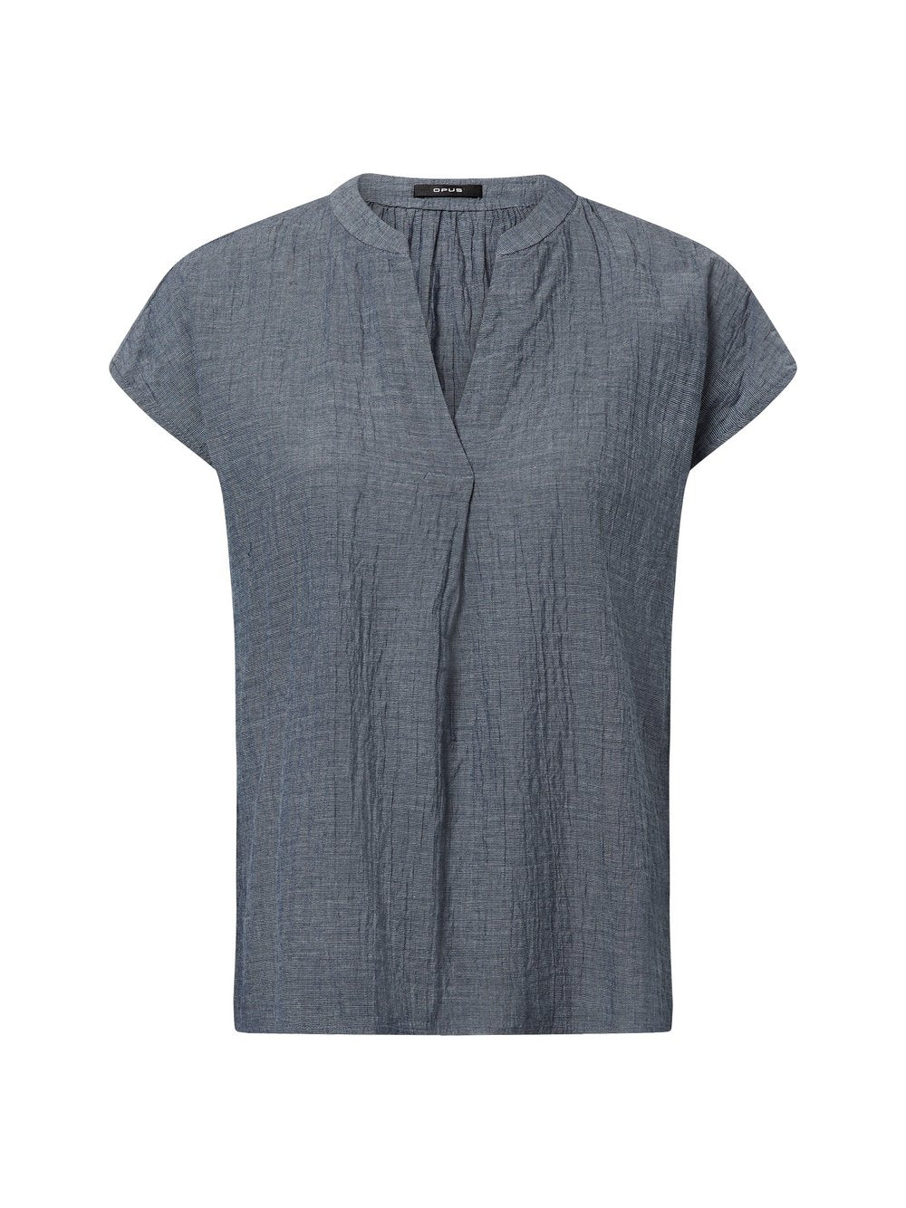 Opus Blusenshirt Damen Baumwolle meliert