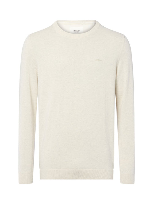 s.Oliver Pullover Herren Feinstrick meliert
