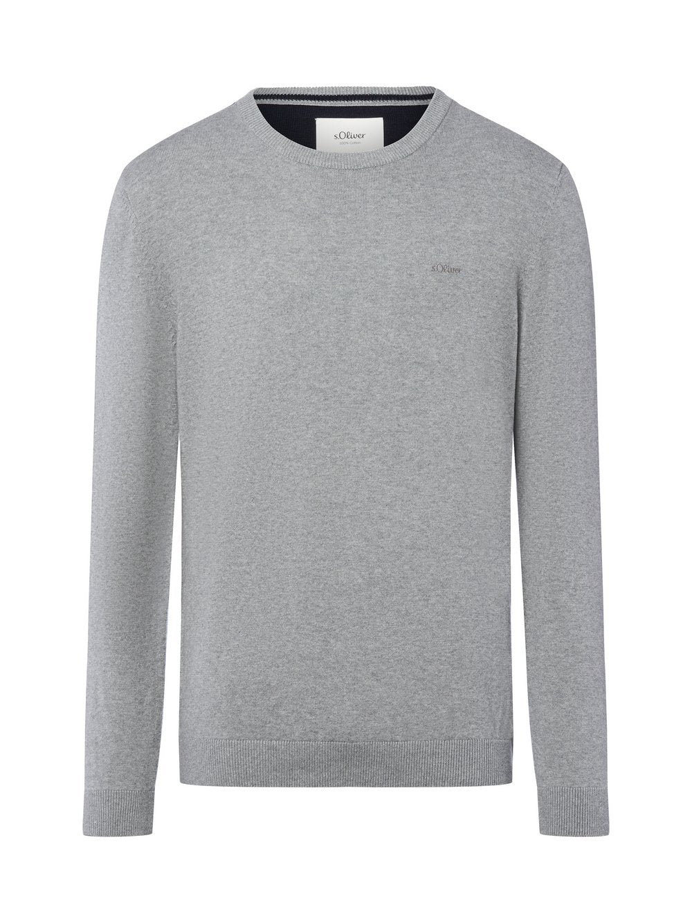 s.Oliver Pullover Herren Feinstrick meliert