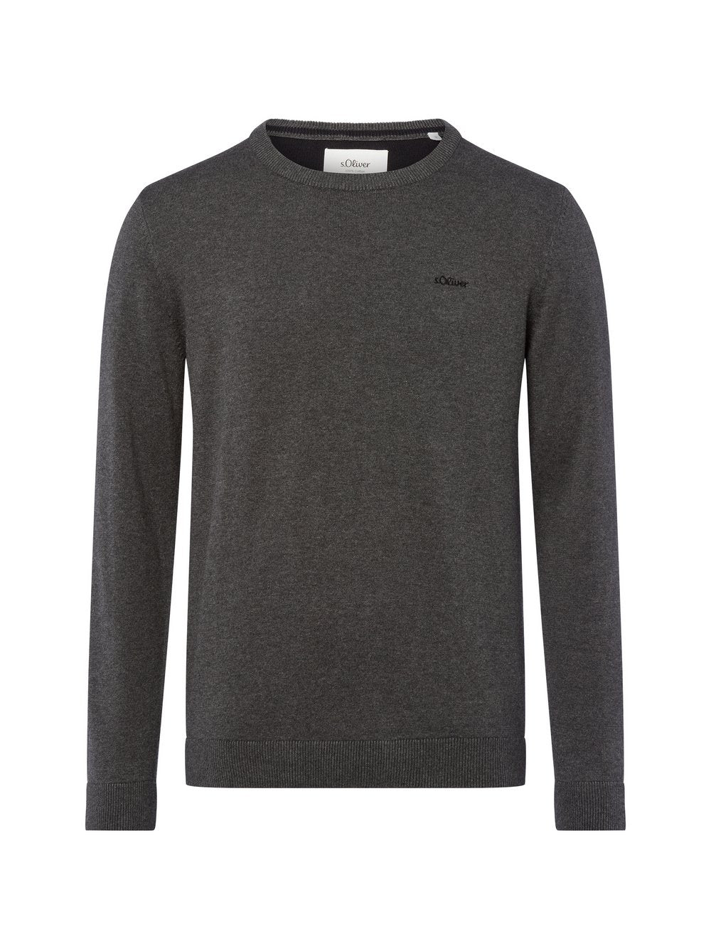 s.Oliver Pullover Herren Feinstrick meliert
