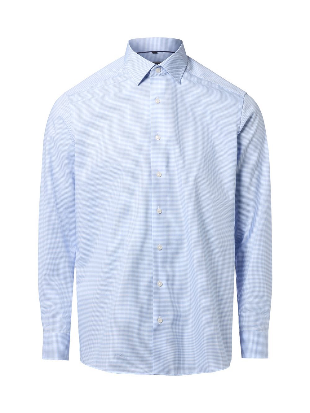 Finshley & Harding Businesshemd Herren Modern Fit Baumwolle kariert