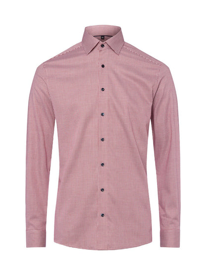 Finshley & Harding Businesshemd Herren Modern Fit Baumwolle kariert