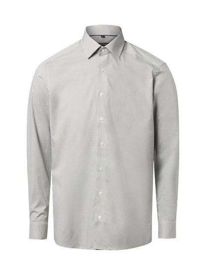 Finshley & Harding Businesshemd Herren Modern Fit Baumwolle kariert