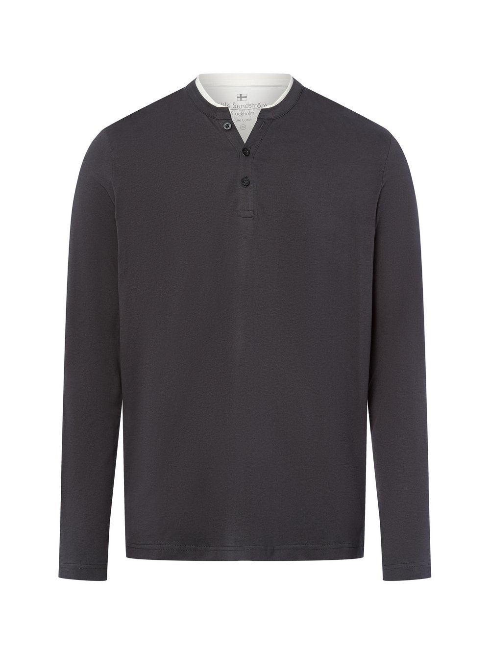 Nils Sundström Langarmshirt Herren Baumwolle