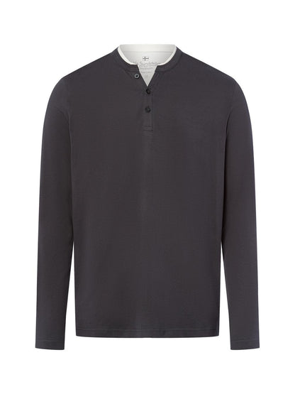 Nils Sundström Langarmshirt Herren Baumwolle