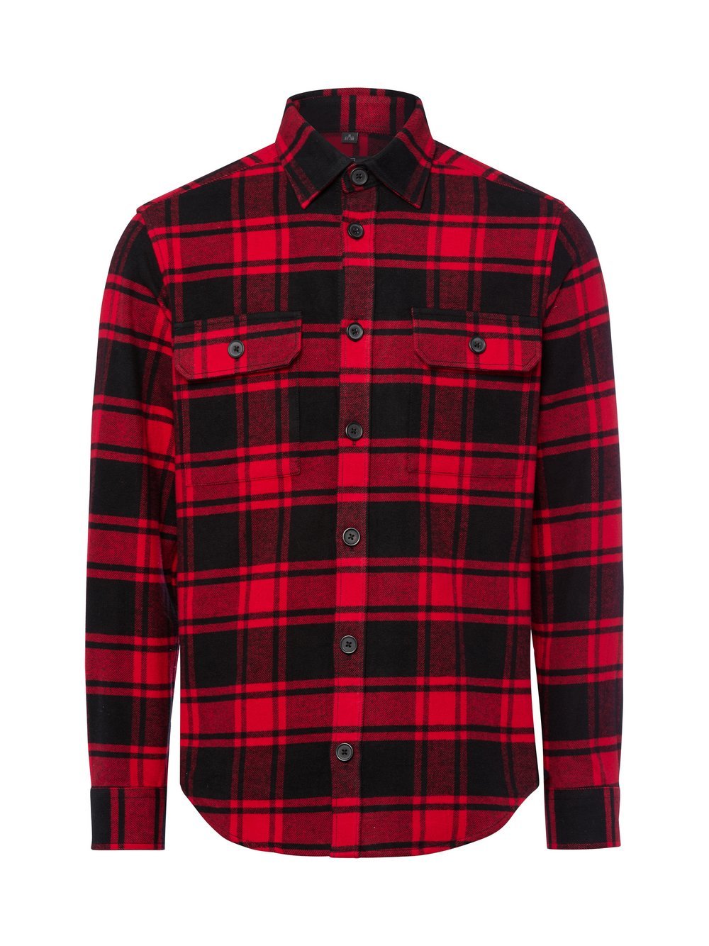 Nils Sundström Hemd Herren Regular Fit Baumwolle kariert