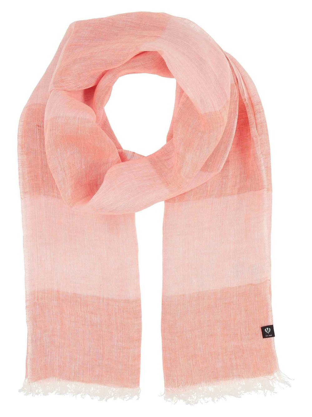 Fraas Schal Damen Leinen gestreift