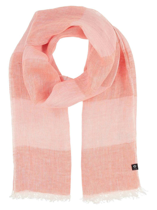 Fraas Schal Damen Leinen gestreift