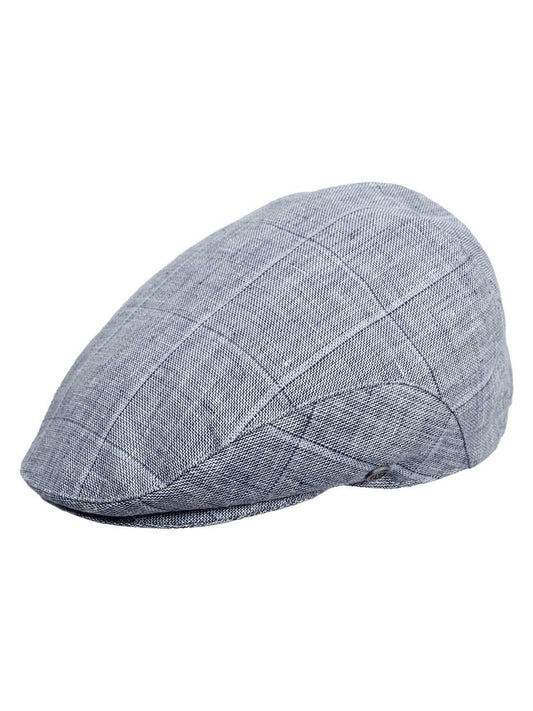 Bugatti Kopfbedeckung Herren Leinen gemustert