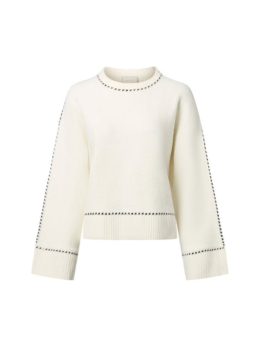 Neo Noir Strickpullover mit Woll-Anteil Damen