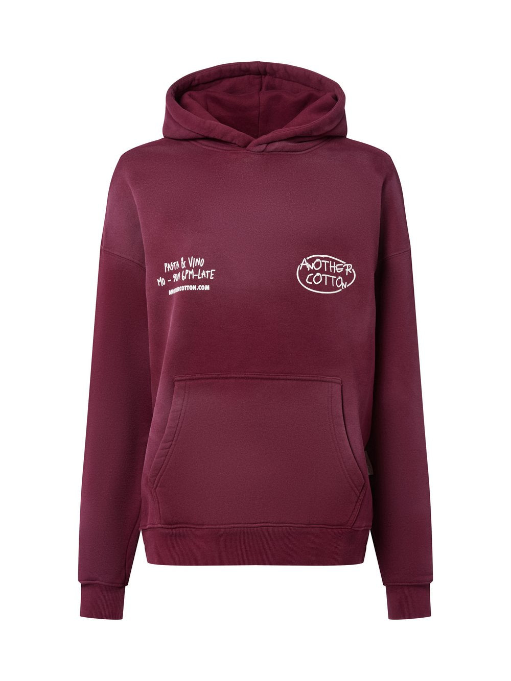 Another Cotton Lab Hoodie Damen Baumwolle bedruckt