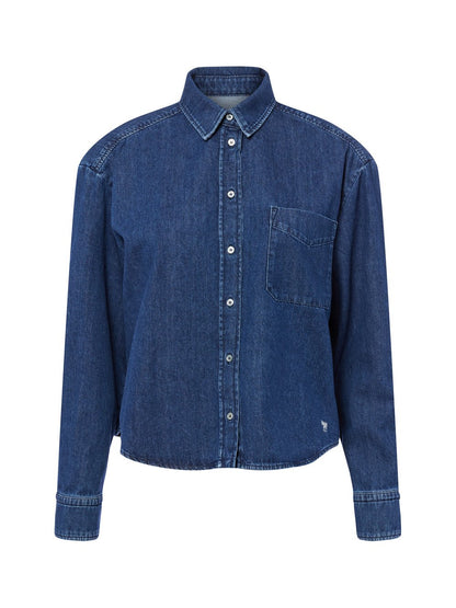 Weekend Max Mara Jeansbluse Damen Baumwolle