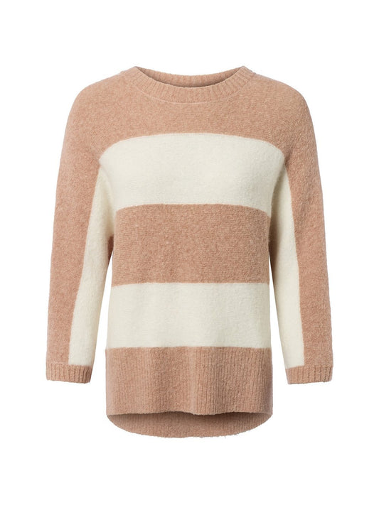Fynch-Hatton Strickpullover mit Alpaka-Anteil Damen Feinstrick gestreift