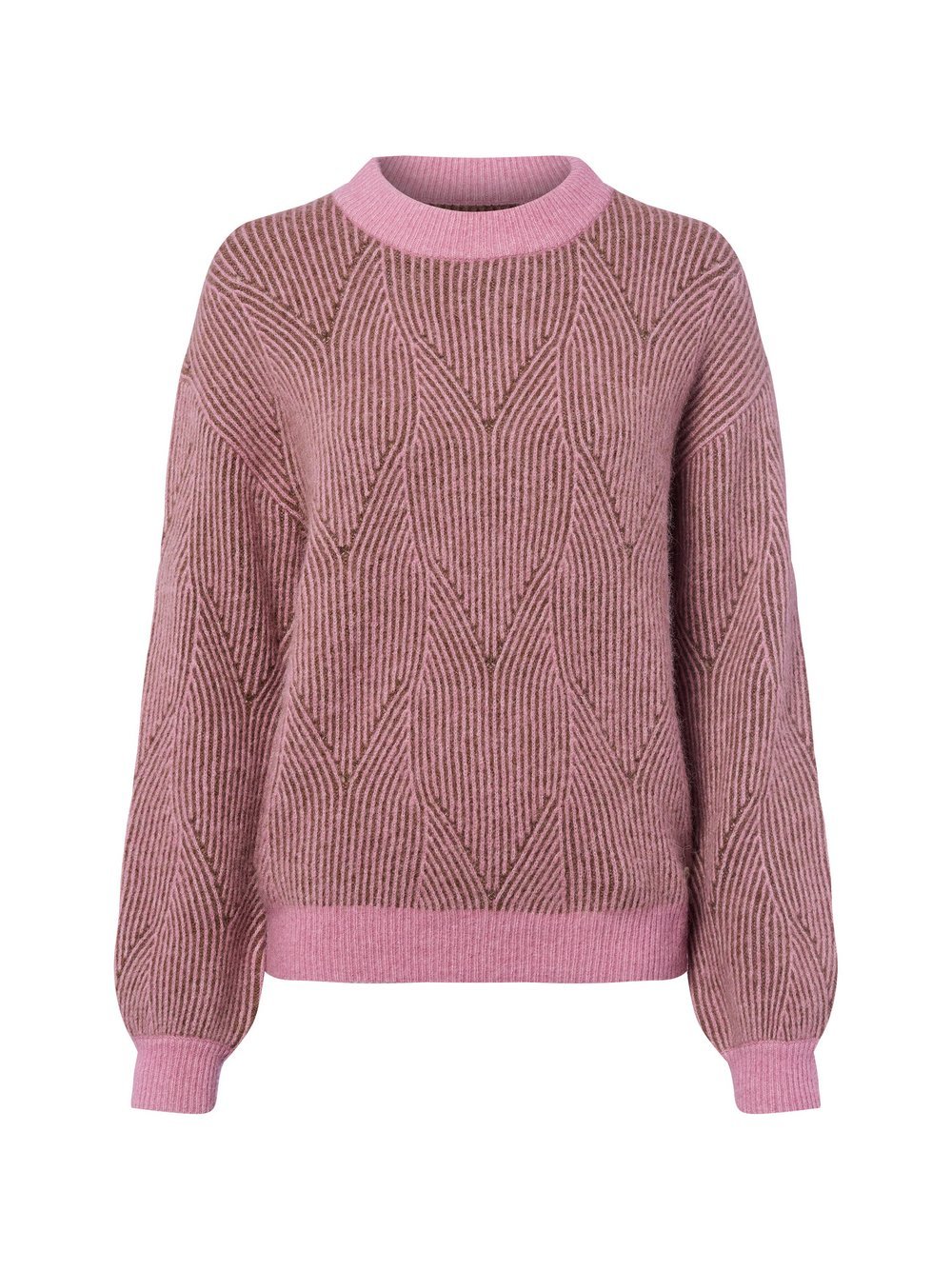 Fynch-Hatton Strickpullover mit Alpaka-Anteil Damen Wolle gemustert