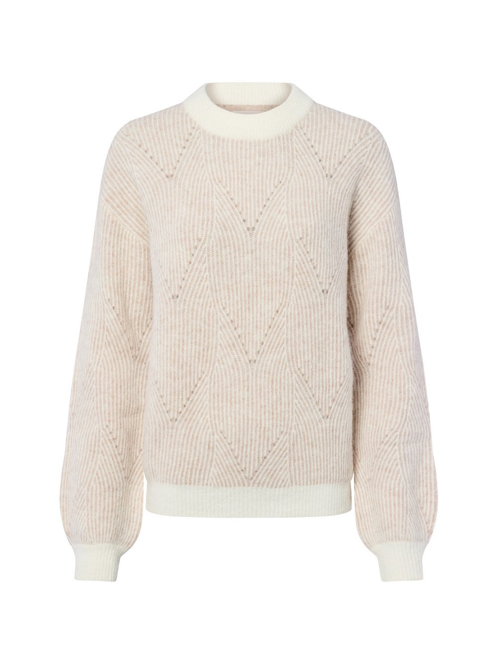 Fynch-Hatton Strickpullover mit Alpaka-Anteil Damen Wolle gemustert