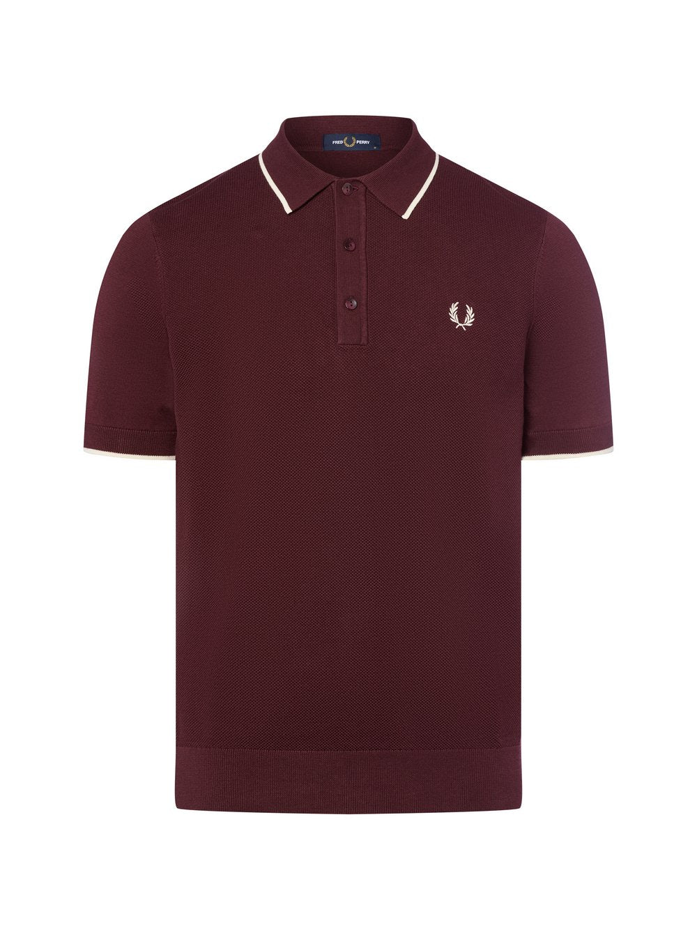 Fred Perry Strickshirt Herren Baumwolle