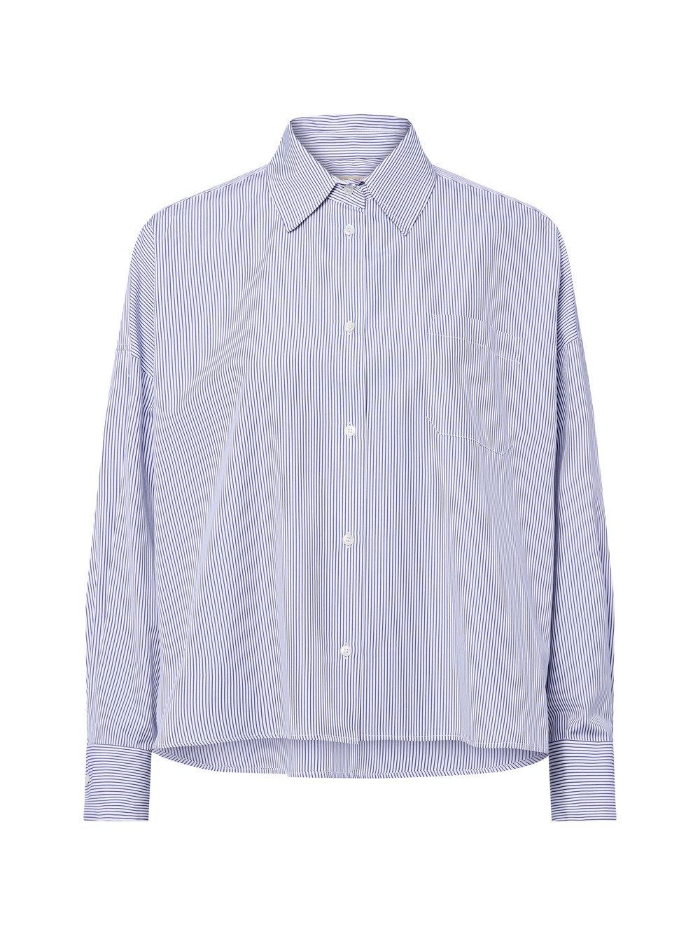 Weekend Max Mara Hemdbluse Damen Baumwolle gestreift