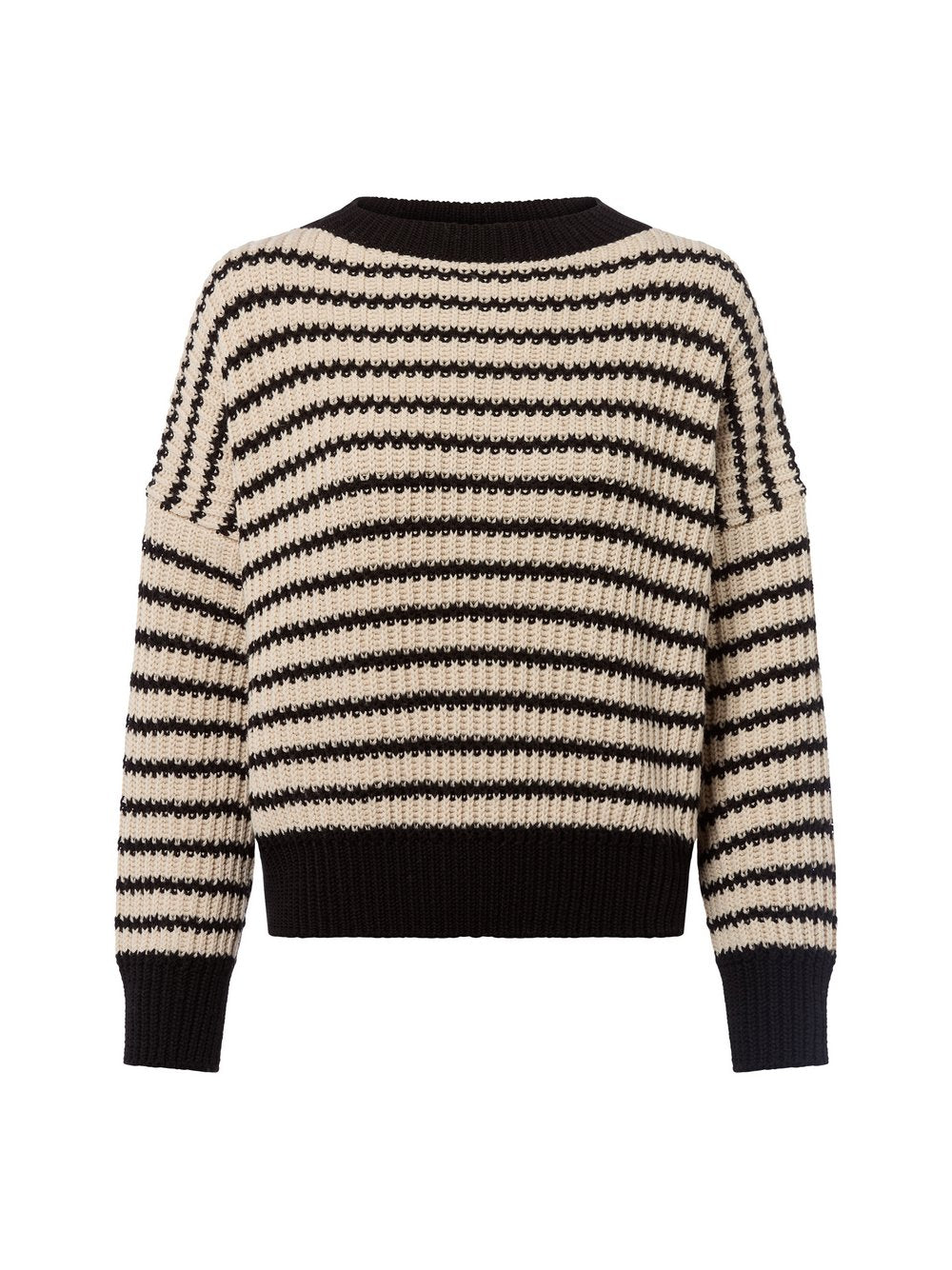 Weekend Max Mara Strickpullover Damen Grobstrick gestreift