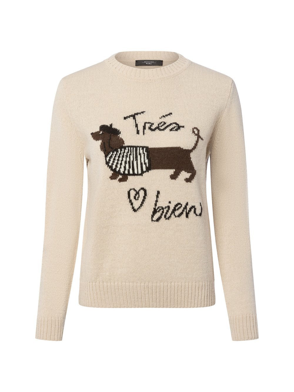 Weekend Max Mara Strickpullover mit Alpaka-Anteil Damen gemustert